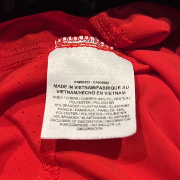 Nike Red Dri-Fit Basketball Shorts Small Athleisure Sporty Activewear - Picture 4 of 4